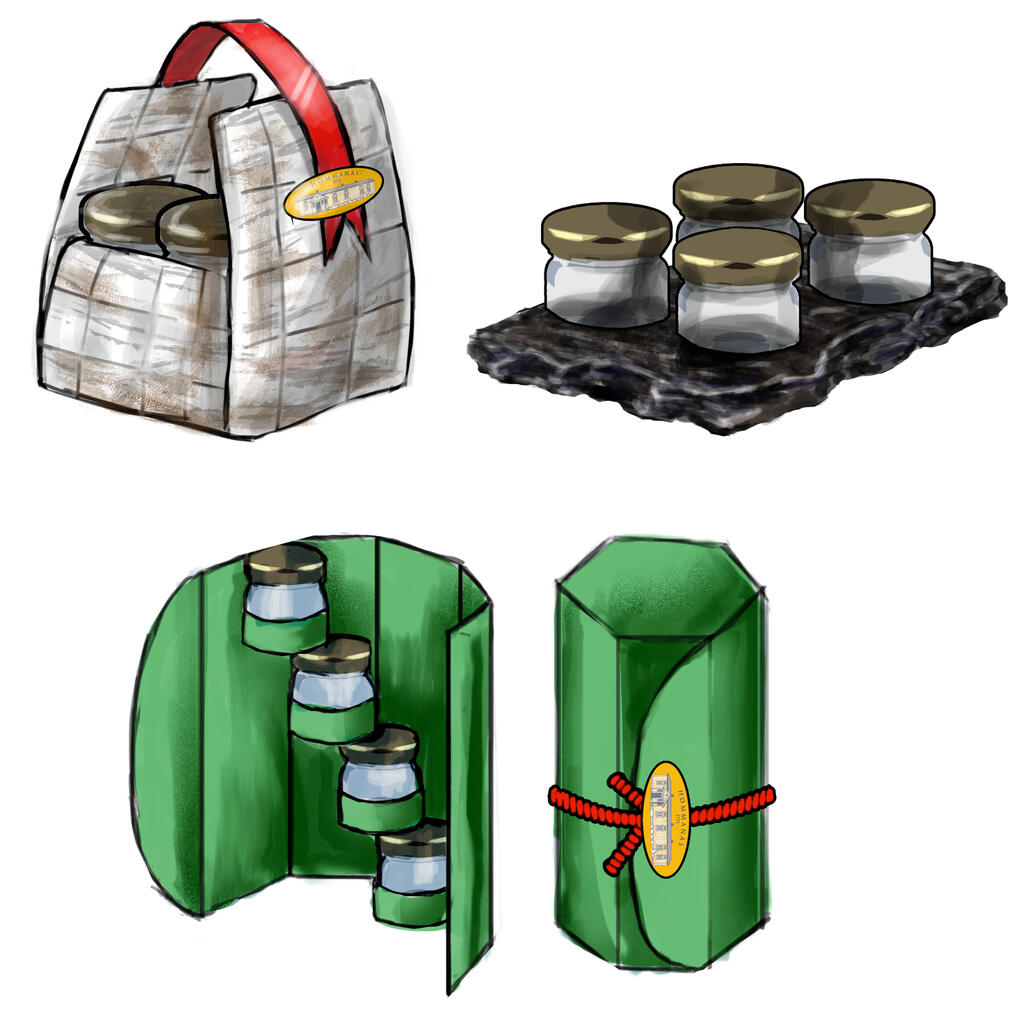 School Project, Package design, 2017