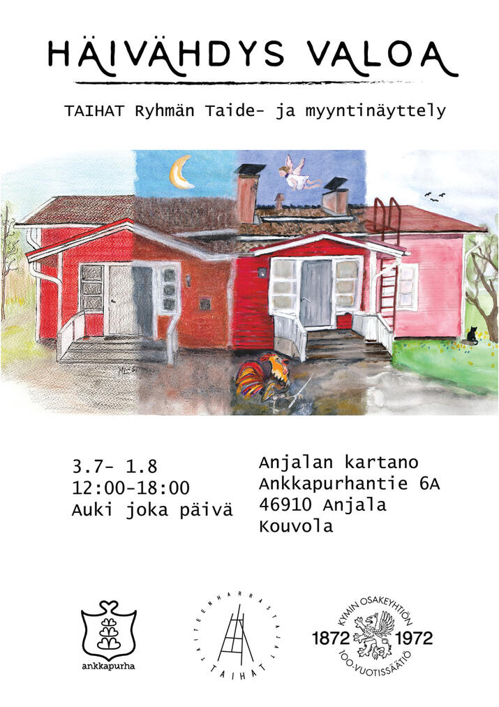 Taihat taidenäyttely juliste 2021