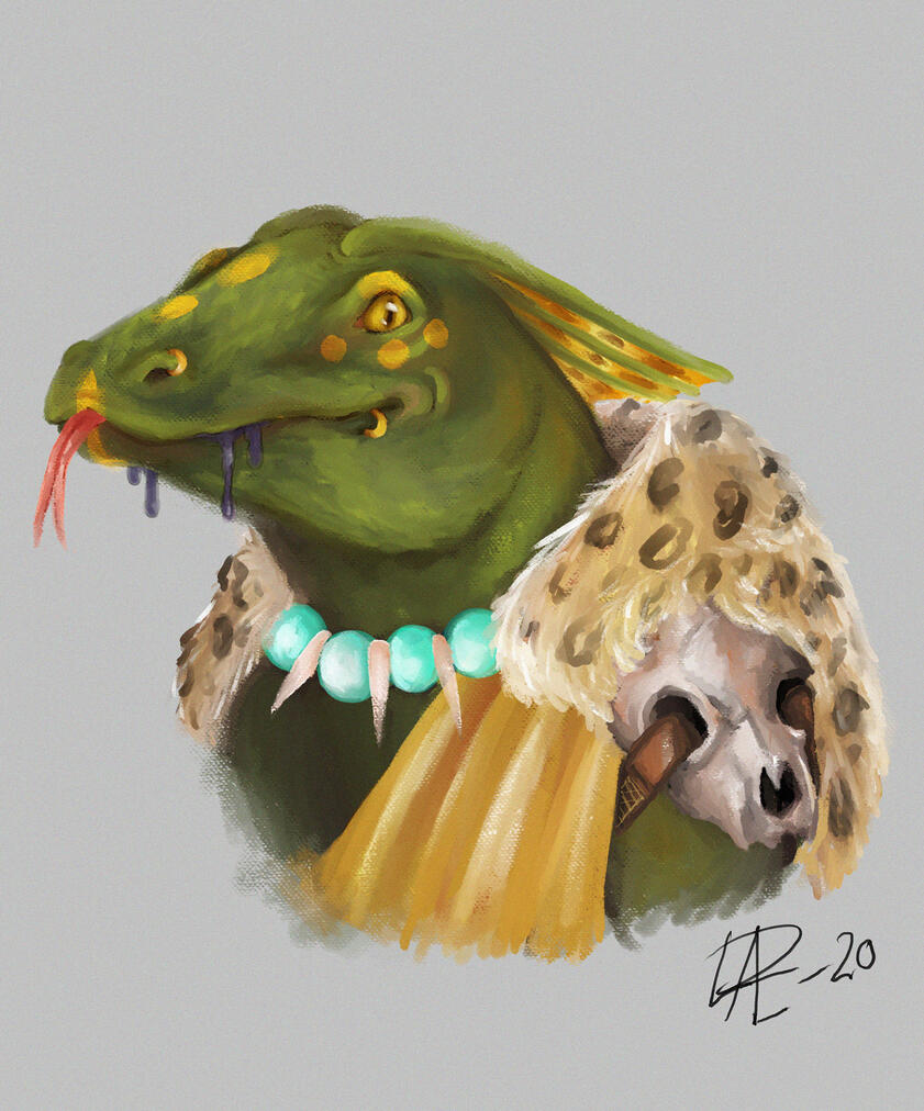 Dungeons & dragons character | 2021